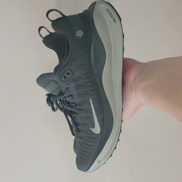 Womens Nike ReactX Infinity 4 Running Shoes Size 9 Vintage Green Jade Horizon - Picture 2 of 16